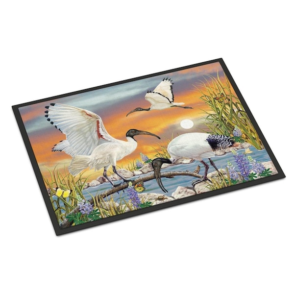 Carolines Treasures 24 x 36 in. Sacred Ibis Indoor or Outdoor Mat PRS4035JMAT - main